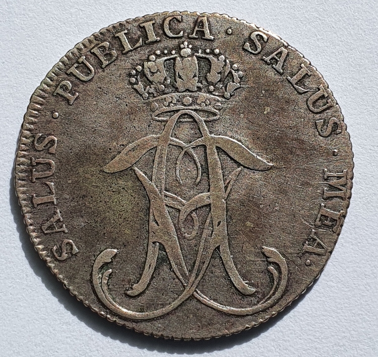 Adolf Fredrik 16 Öre Silvermynt 1770
