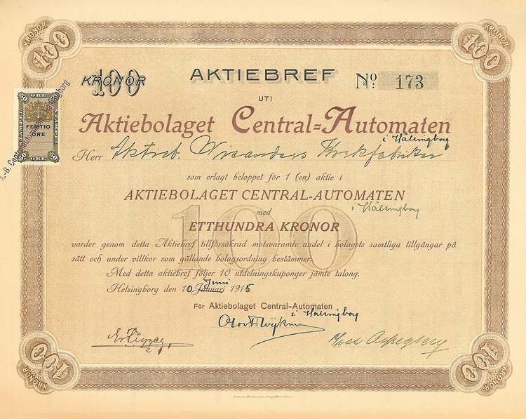 Central-Automaten AB