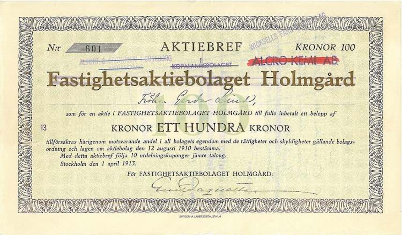 Fastighets AB Holmgård