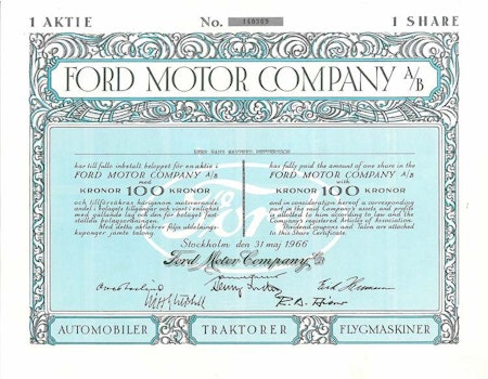 Ford Motor Company AB