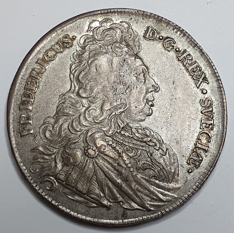 Fredrik I 1 Riksdaler 1728