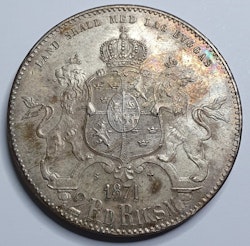 Karl XV 2 Rdr Rmt 1871