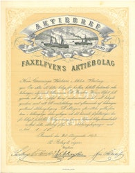 Faxelvens AB, 1878
