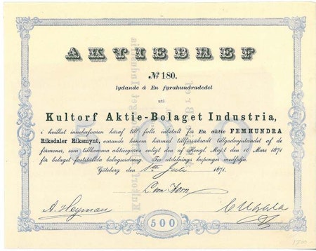 Kultorf AB Industria