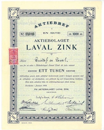 Laval Zink, AB