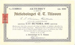 Nilsson, AB E.T.