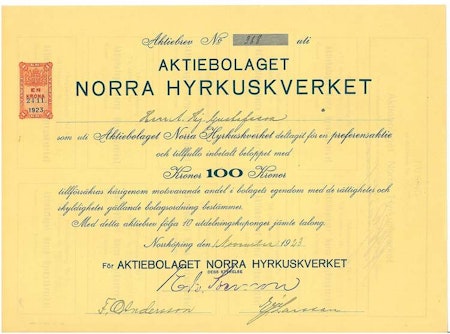 Norra Hyrkuskverket, AB