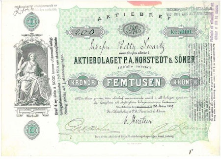 Norstedt & Söner, AB P.A. 1889