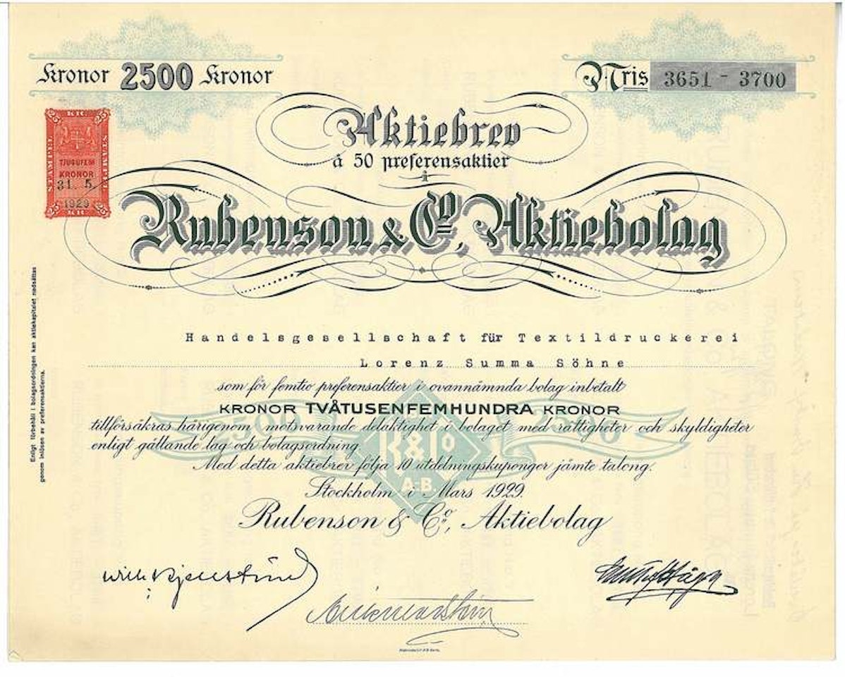 Rubenson & Co. AB