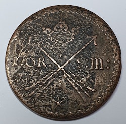 Karl XI 1 Öre SM 1676