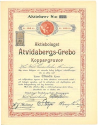 Åtvidabergs-Grebo Koppargruvor, AB