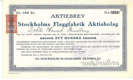 Stockholms Flaggfabrik AB