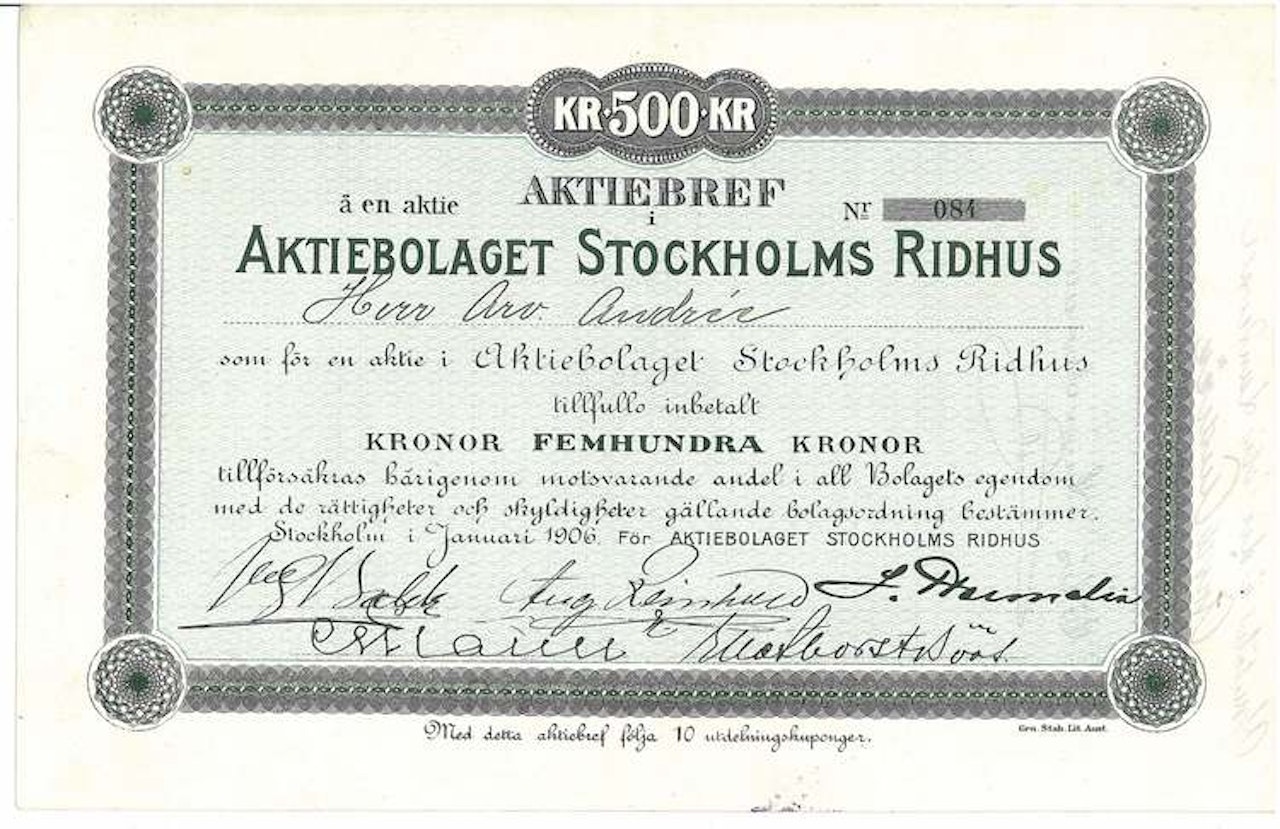 Stockholms Ridhus AB