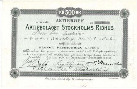 Stockholms Ridhus AB