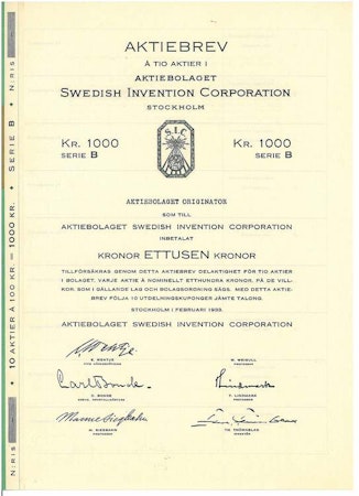 Swedish Invention Corporation AB