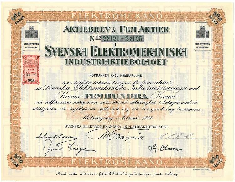 Svenska Elektromekaniska Industri AB