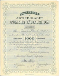 Svenska Lådfabriken, AB