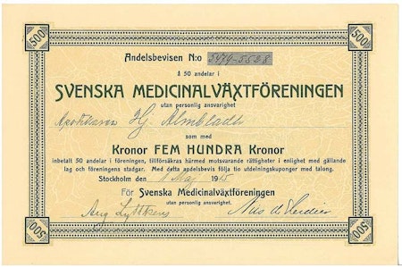 Svenska Medicinalväxtförening