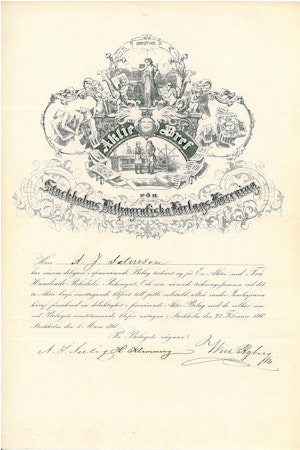 Stockholms Litografiska Förlags Förening 1860