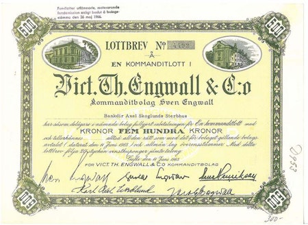 Vict.Th.Engwall & Co. Kommanditbolag