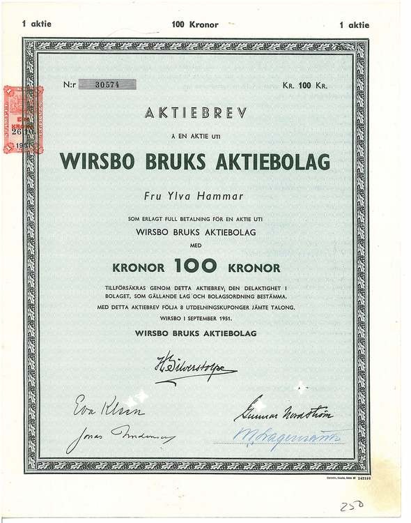 Wirsbo Bruk AB