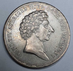 Karl XIV Johan 1 Riksdaler Specie 1839