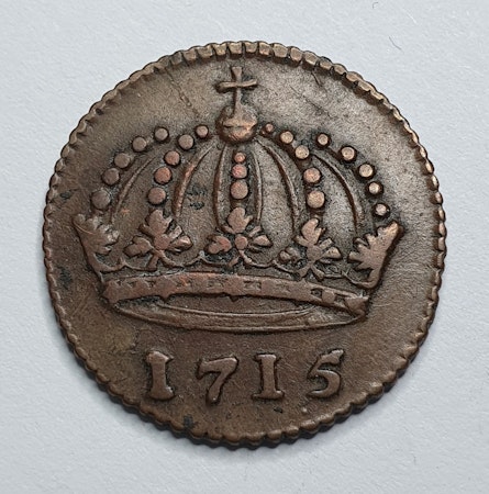Karl XII 1 Daler Krona 1715