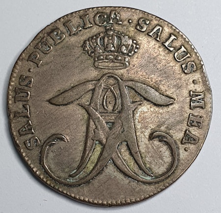 Adolf Fredrik 4 öre Silvermynt, 1771