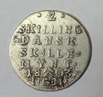 1803, Christian VII, 2 Skilling