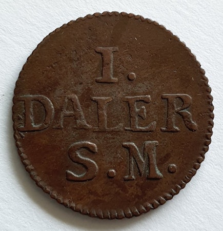 Karl XII 1 Daler Krona 1715