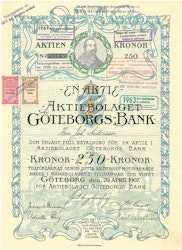 Göteborgs Bank, 1907