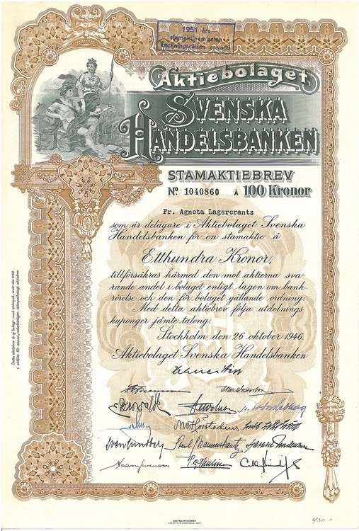 Svenska Handelsbanken 1946