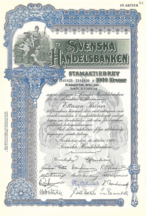 Svenska Handelsbanken 1961