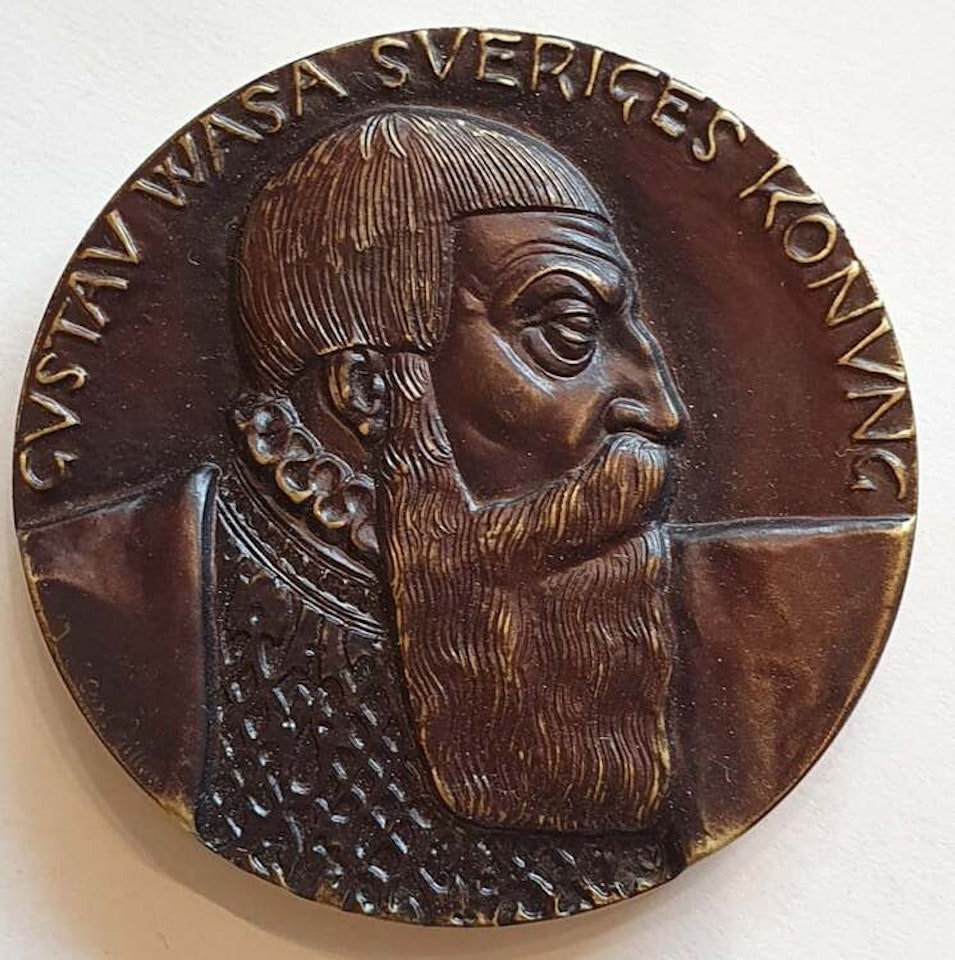 Gustav Vasa, Carl Milles - Strandbergs Mynthandel o Aktiebrev