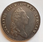 Gustav III 1 Riksdaler 1777