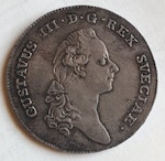 Gustav III 1 Riksdaler 1782