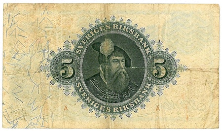 5 kronor  1908
