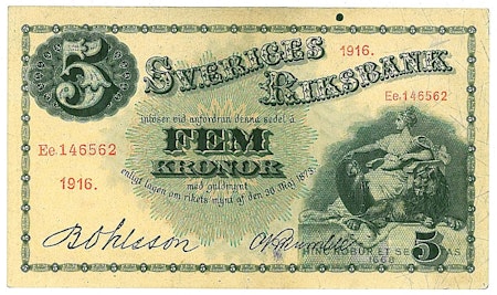 5 kronor 1916