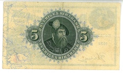 5 kronor 1922