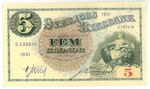 5 kronor 1931