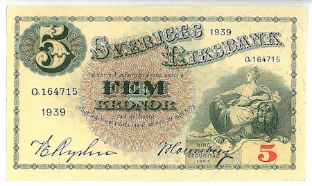 5 kronor 1939