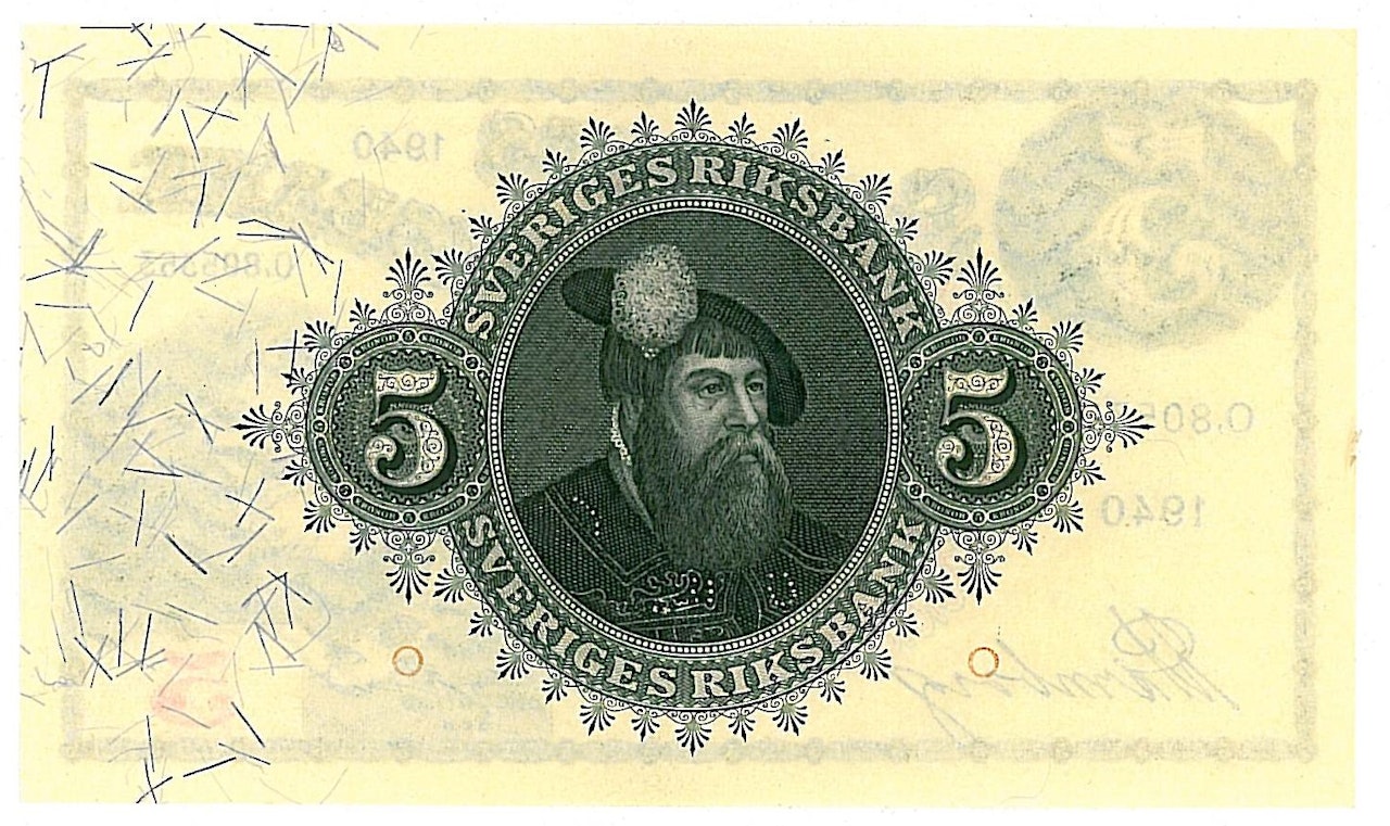 5 kronor 1940