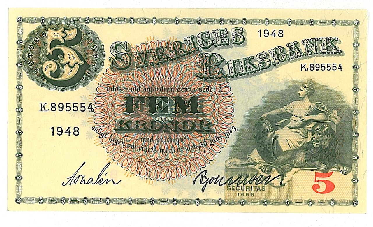 5 kronor 1948