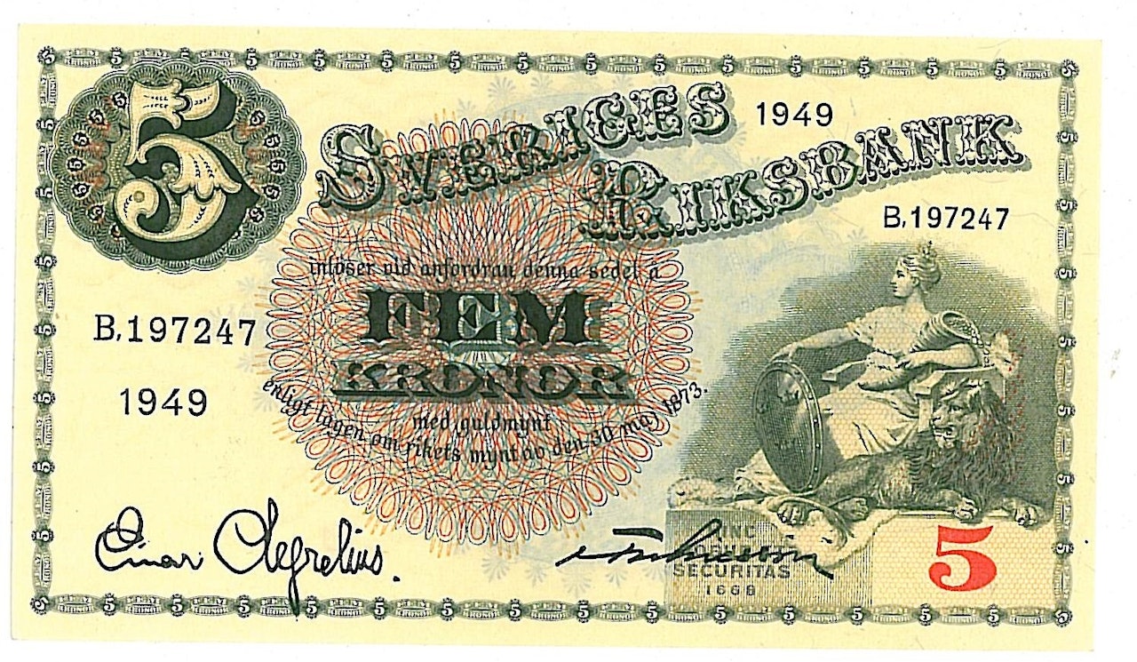 5 kronor 1949