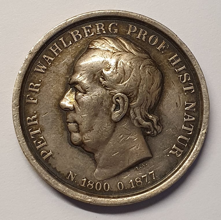 Peter Fredrik Wahlberg, 1883