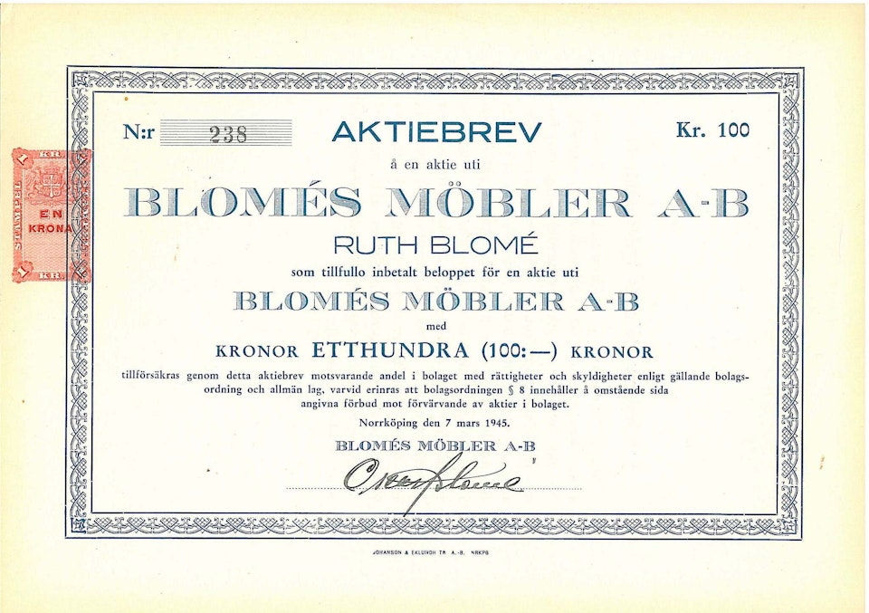 Blomés Möbler AB