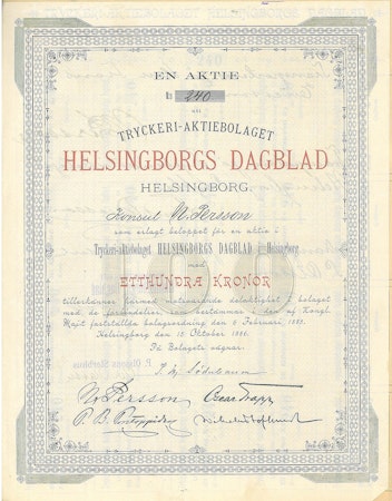 Tryckeri AB Helsingborgs Dagblad