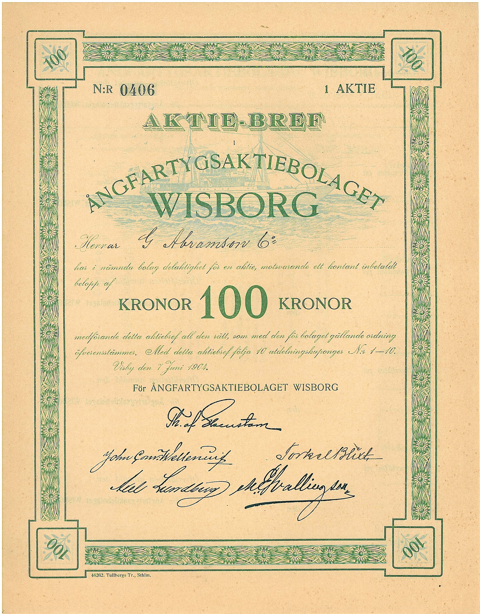 Ångfartygs AB Wisborg