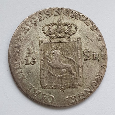 1817, Carl XIII, 8 Skilling Specie