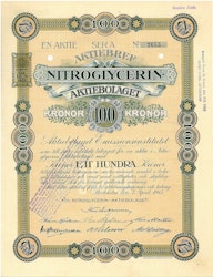 Nitroglycerin AB, 1915